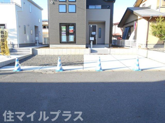 【駐車場】 | 郡山市安積町笹川新築一戸建て2棟 | 駐車場があるので、車を買う予定の方も安心です