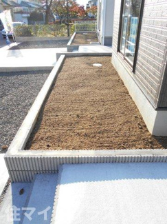 【庭】 | 郡山市安積町笹川新築一戸建て2棟 | お庭です