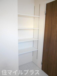 【収納】 | 郡山市安積町笹川新築一戸建て2棟 | 専用の収納スペースです