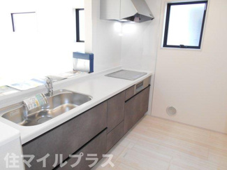 【キッチン】 | 郡山市安積町笹川新築一戸建て2棟 | キッチンでお料理をお楽しみください