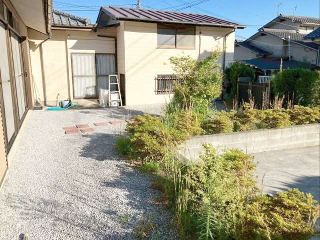 飯塚市大分　中古戸建の外観|角地に位置しており、日当たり・通風共に良好です！