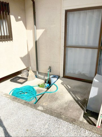 飯塚市大分　中古戸建の設備|使い勝手が良くて便利な外水栓があります！