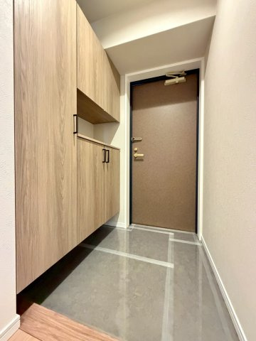 コアマンション郡元ネクステージの玄関