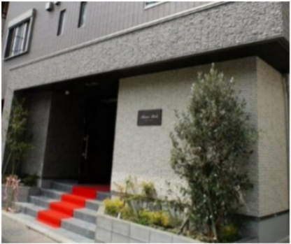 メゾンパルクのエントランス