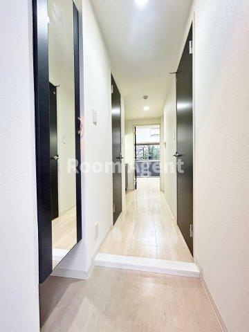 アイボリーの玄関