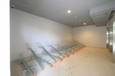 【その他共用部分】 | GROOVE今福鶴見 | 駐輪場です