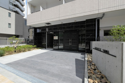 【エントランス】 | GROOVE今福鶴見 | ゆとりのあるエントランスです