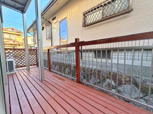 中古戸建　篠町森下宮ノ谷のその他|ウッドデッキ
