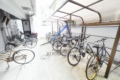 クラッセ国際コーポ池袋のその他共用部分|駐輪場です。