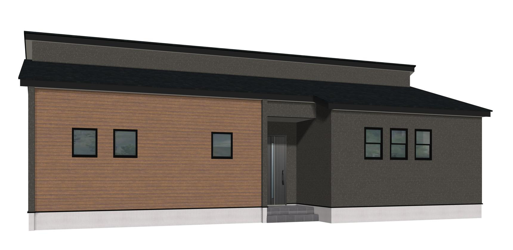 小城市牛津町乙柳2期の完成予想図|9号棟