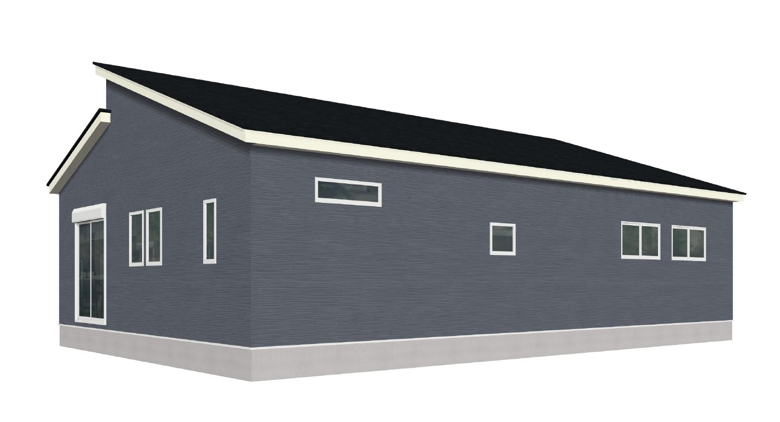 小城市牛津町乙柳2期の完成予想図