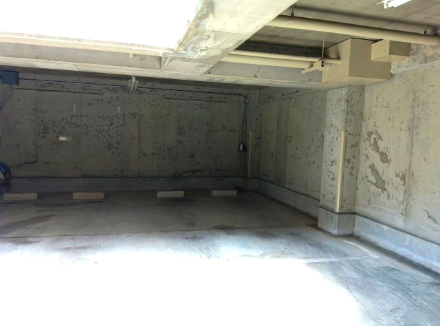 レフィナード夙川公園の駐車場|幅約2.85ｍ×長さ約4.95ｍ×高さ約2.15ｍ　※概寸につき現地でお確かめください。