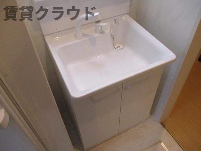 リヴェールの洗面所|スペースが確保できる洗面所です