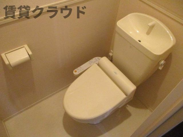 リヴェールのトイレ|清潔感のあるトイレです