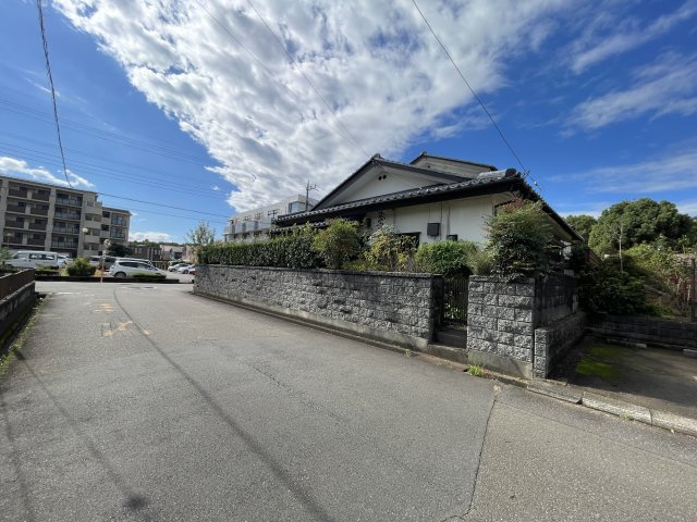 つくば市松代1丁目②号地の前面道路含む現地写真