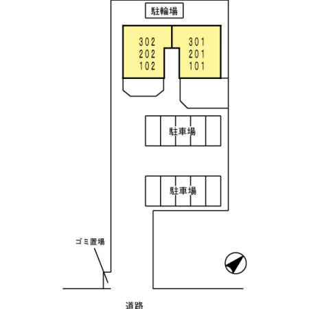 コンフォートの区画図