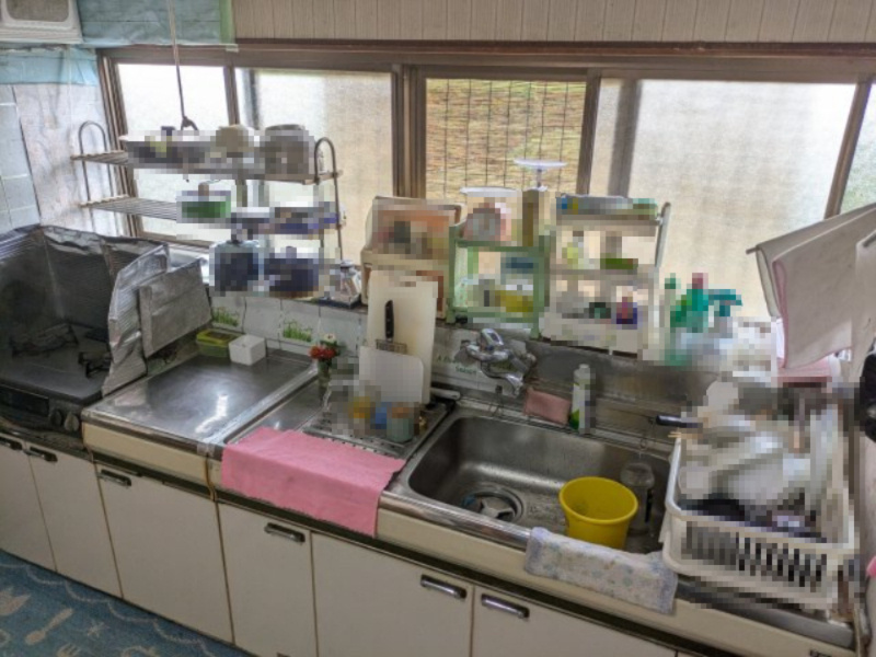 東金市宿　中古戸建のキッチン|きれいなキッチンです