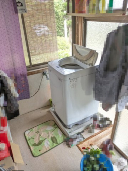 東金市宿　中古戸建のランドリースペース