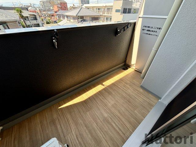 東三国Noahのバルコニー