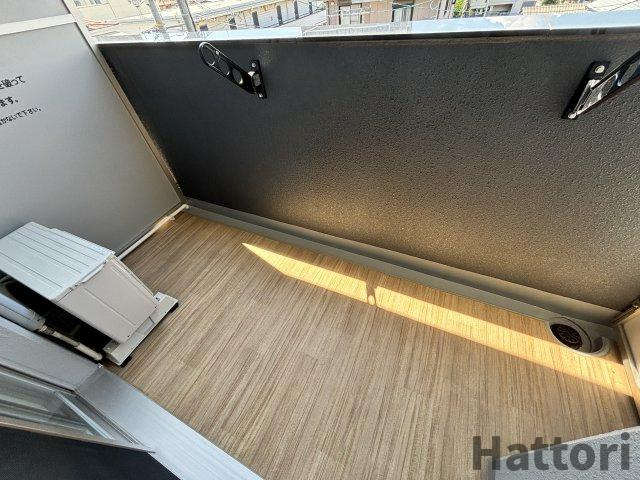 東三国Noahのバルコニー