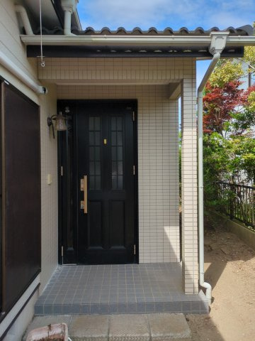 東金市菱沼　中古戸建の玄関|毎日通る玄関はこちらです