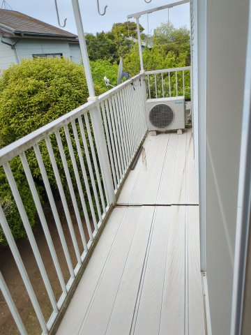 九十九里町片貝　中古戸建のバルコニー|バルコニー付きです