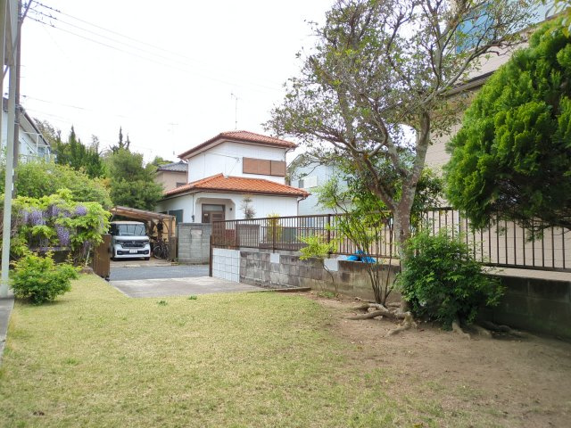 九十九里町片貝　中古戸建の庭|お庭で自由な時間を過ごせます