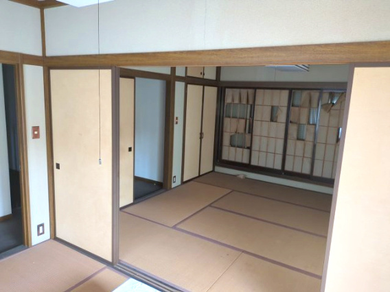 山武市成東　中古戸建の和室|和室があれば客間としても活用できます