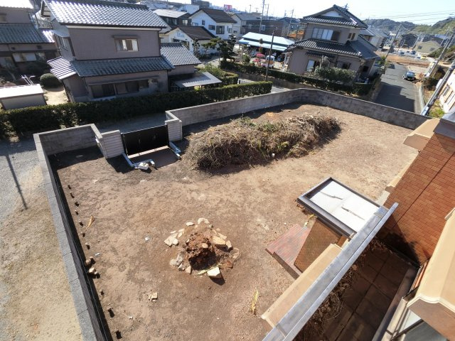 山武市成東　中古戸建の庭