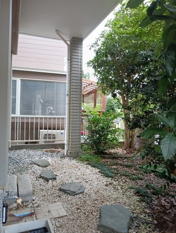 東金市松之郷　中古戸建の庭|お庭です