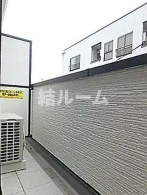 練馬区北町６丁目のアパートのバルコニー