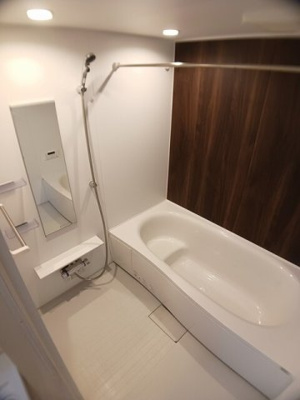 【浴室】 | プロムナード椿 | お風呂で日々の疲れを落としましょう