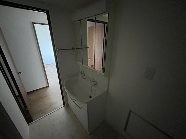 南海狭山コーポ2号棟の独立洗面台