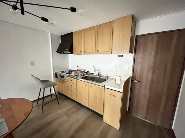 南海狭山コーポ2号棟のキッチン