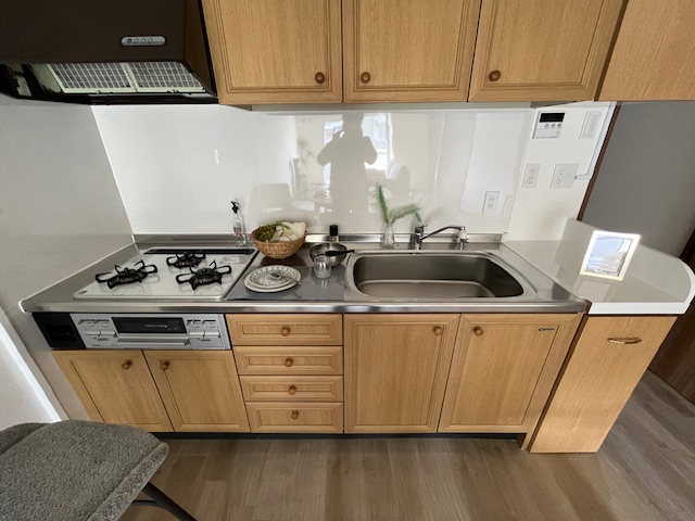 南海狭山コーポ2号棟のキッチン