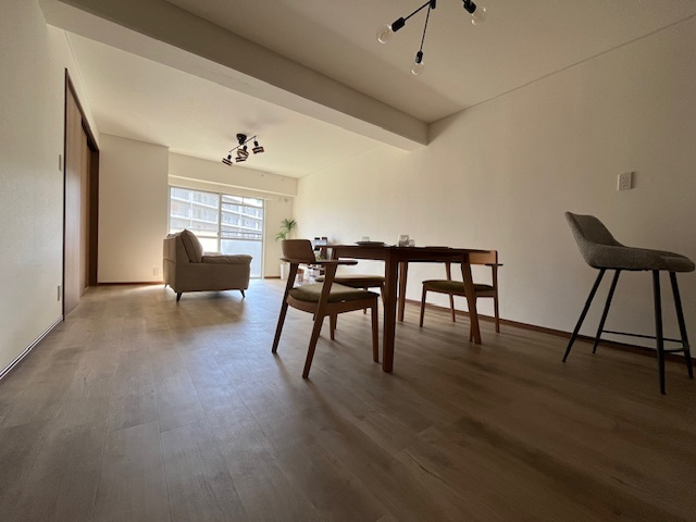 南海狭山コーポ2号棟の居間・リビング