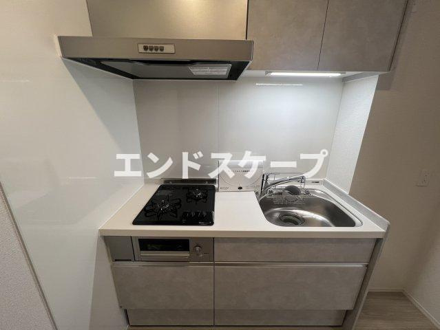 ＡＫコンフォルト高崎栄町のキッチン|高崎、前橋のお部屋探しはエンドスケープまで！お客様の理想お聞かせ下さい♪
内装の色味が画像と異なる場合がございます。