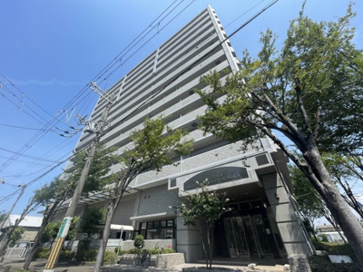 【外観】 | エスリード堺三国ヶ丘 | JR阪和線・南海高野線「三国ヶ丘」駅　徒歩7分
地上14階建、総戸数72戸のマンションです。