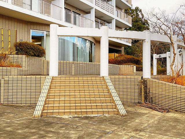 グランヴェール強羅の中庭