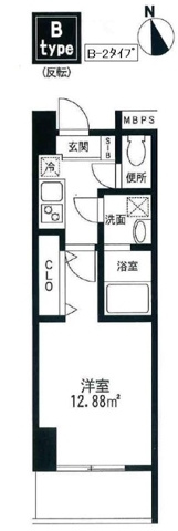【間取り】 | T.P.Cレジデンス府中