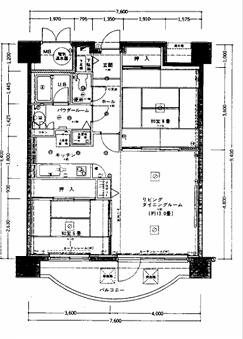 グランビュー北軽井沢の間取り