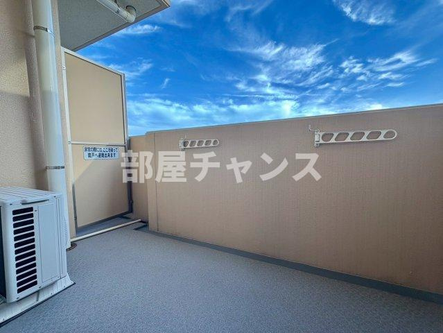 デュオフィール太閤通（willDo太閤通）のバルコニー