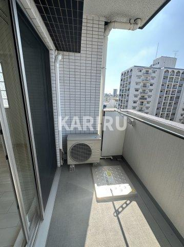 フォレストガーデン成育Ⅱのバルコニー