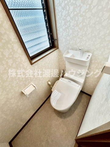 山口邸のトイレ|1階２階２箇所トイレございます