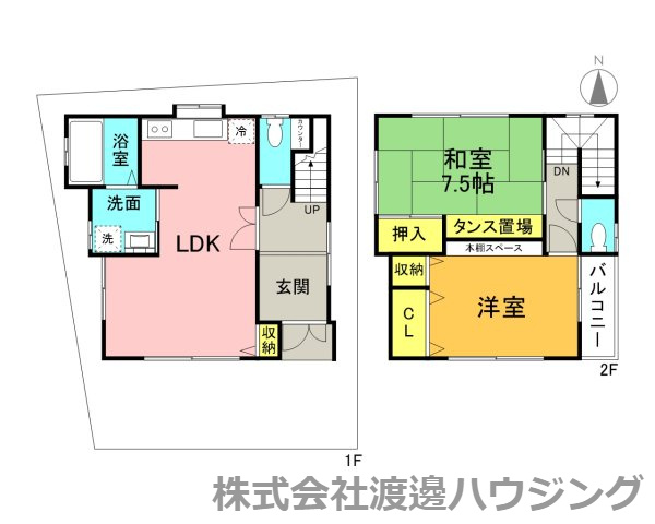 山口邸の間取り