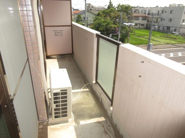 サンモール若海のバルコニー|広々としたバルコニーです