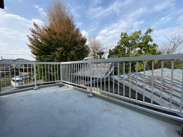 行田市佐間　【リフォーム済】のバルコニー|陽当たり良好なバルコニーです