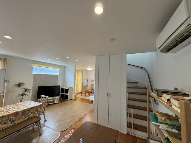 -三丁目不動産-　本庄市柏　注文住宅　オール電化の居間・リビング|使いやすいリビングです