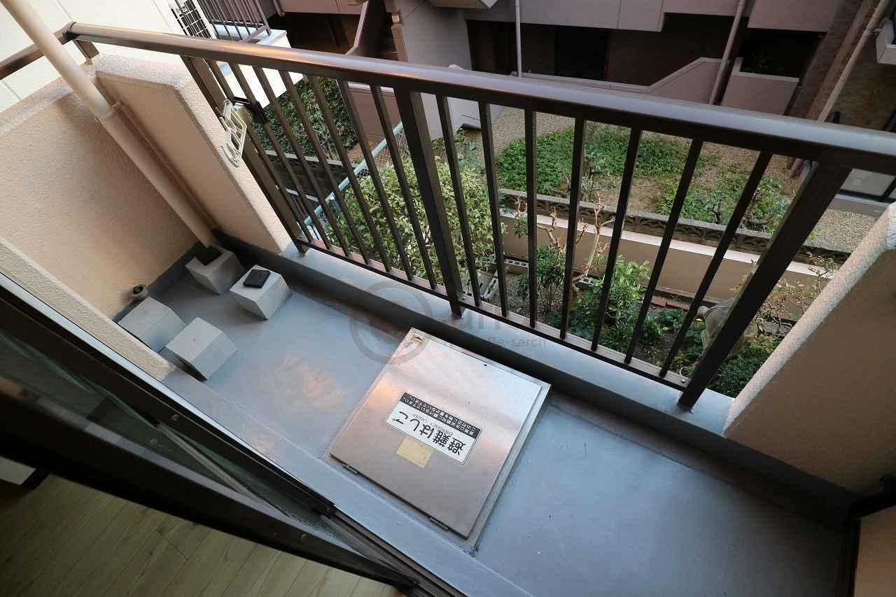 ドウェル本山のバルコニー