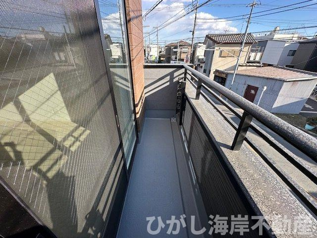 茅ヶ崎市若松町　新築戸建　全2棟　のバルコニー|バルコニー